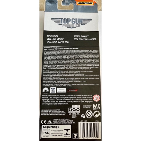 Matchbox Top Gun Maverick Cars 5-Pack - Picture 2 of 3